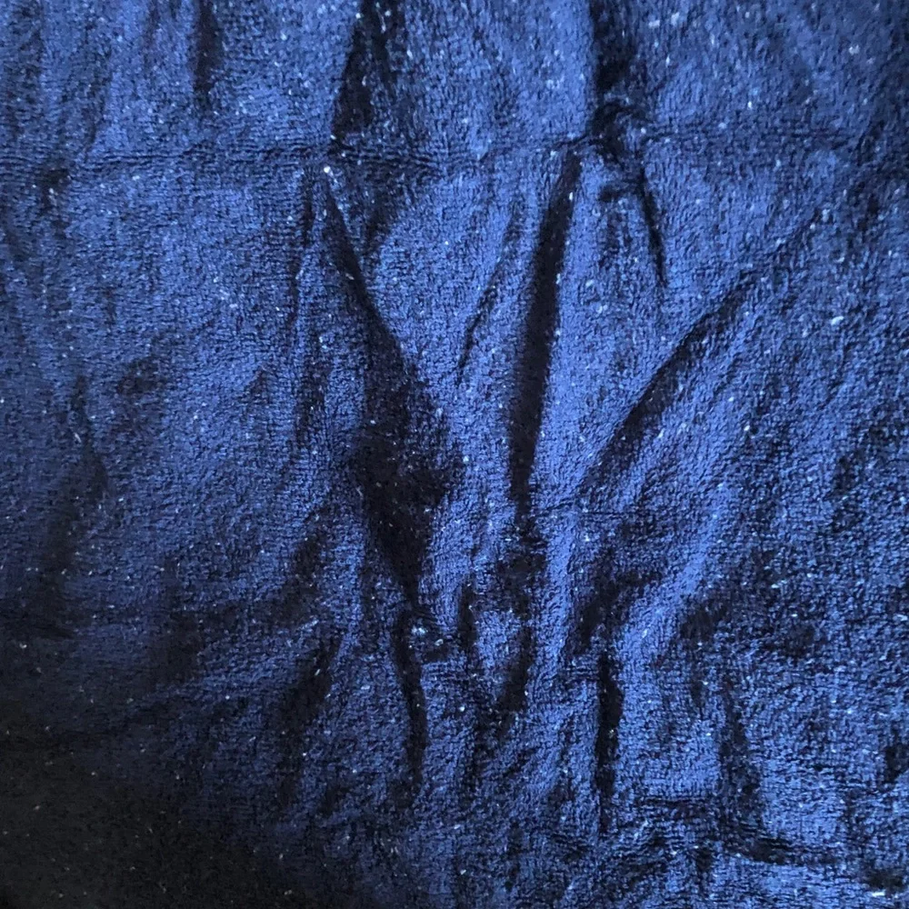 Navy Blue Cotton Bath Towel